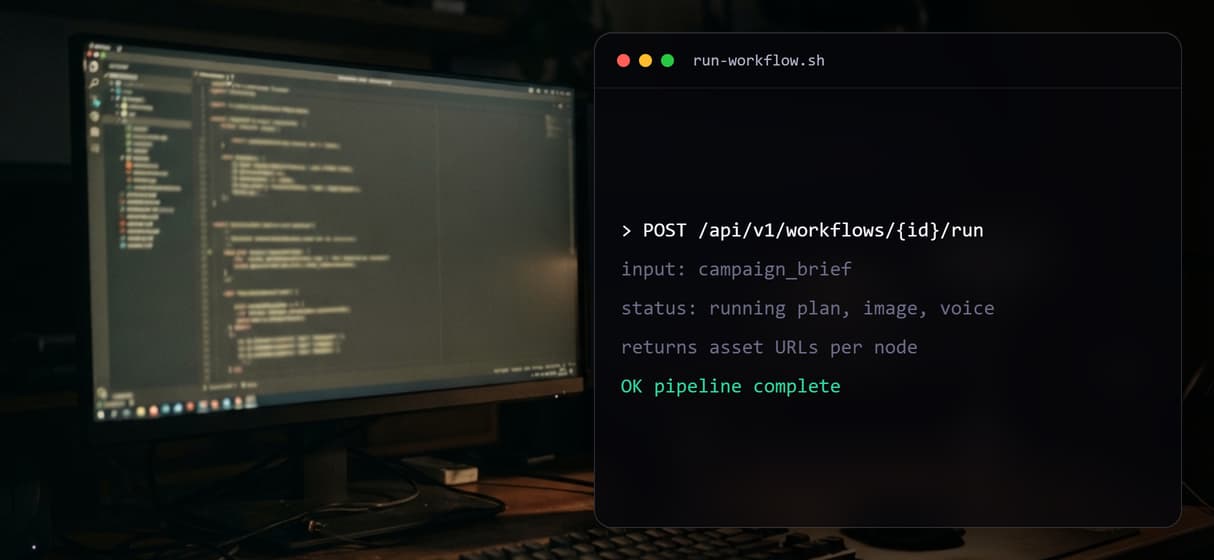 Every workflow is a REST endpoint