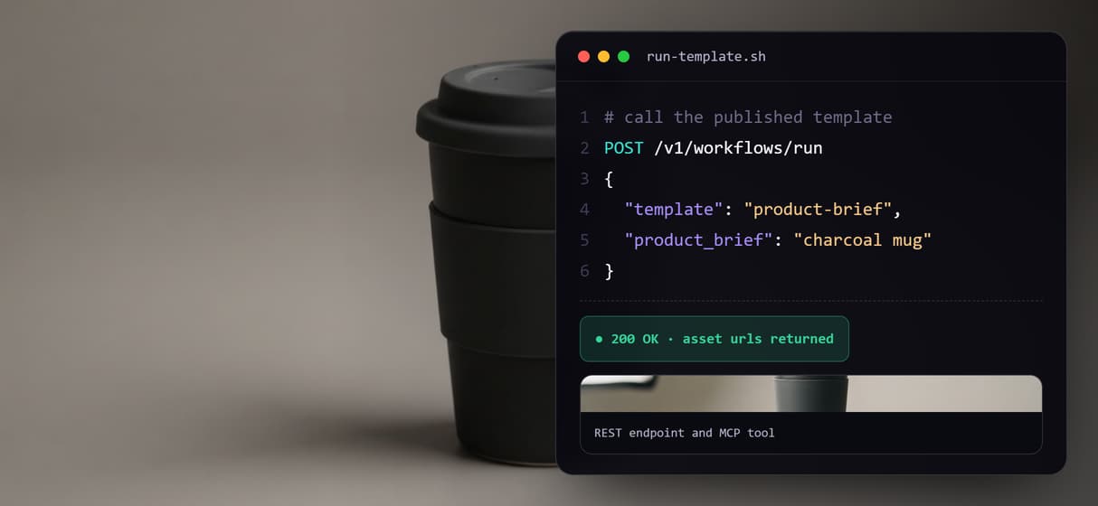 Publish it as an endpoint