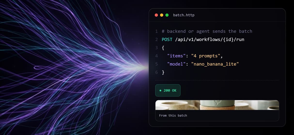Run it in bulk from code