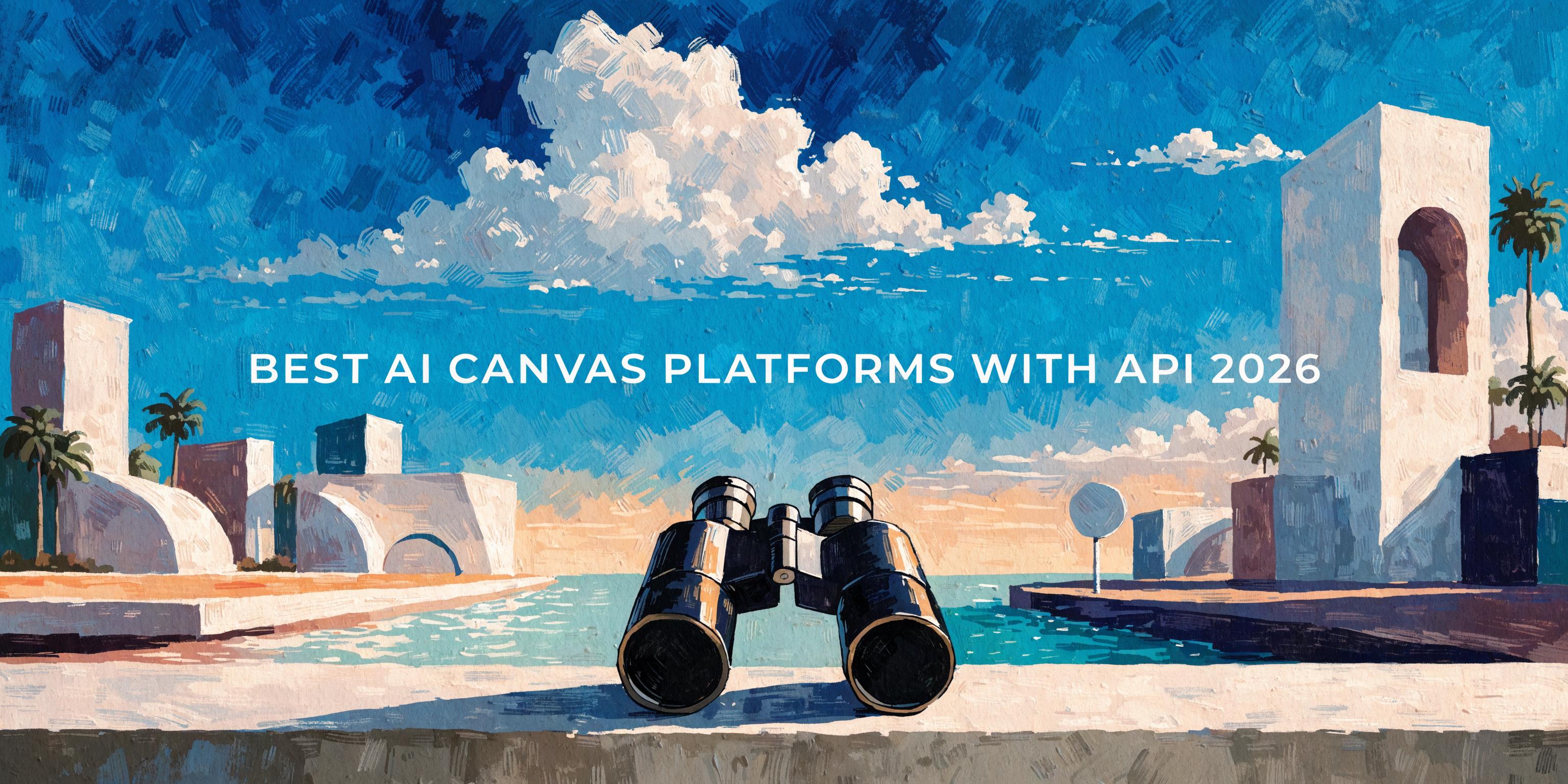 Best AI Canvas Platforms with API 2026