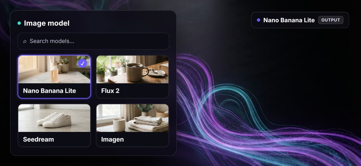 Swap the image model, keep the batch
