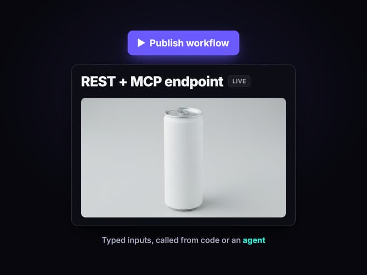 Publish it as an endpoint
