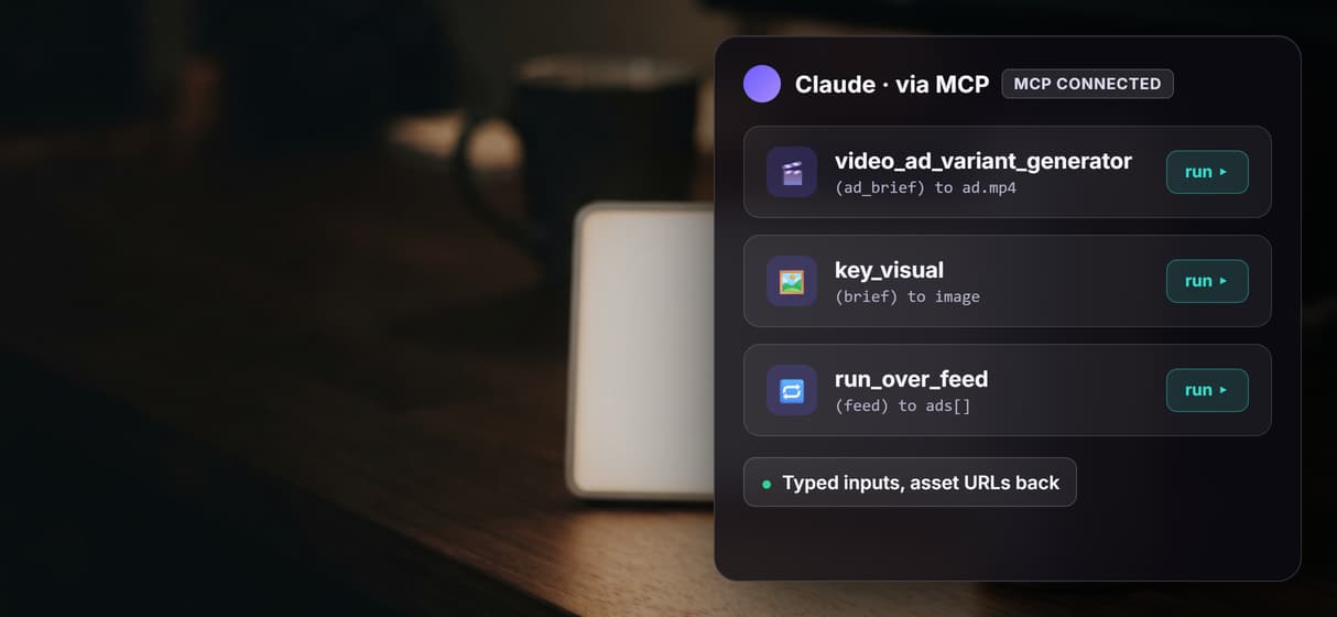 Your agent's video-ad tool
