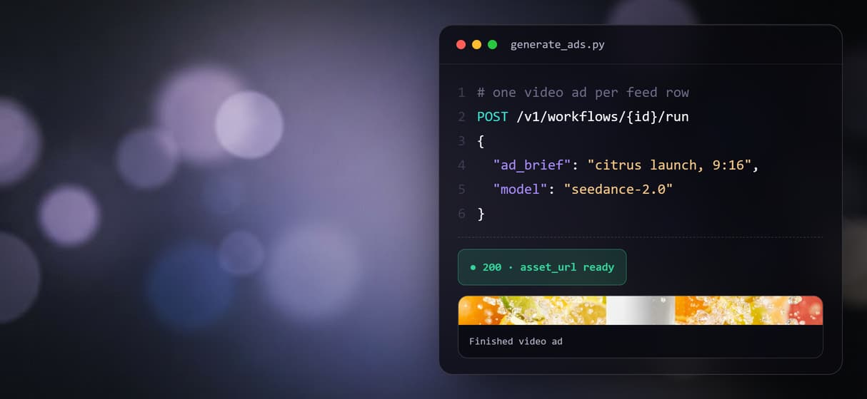 Call it from your own code