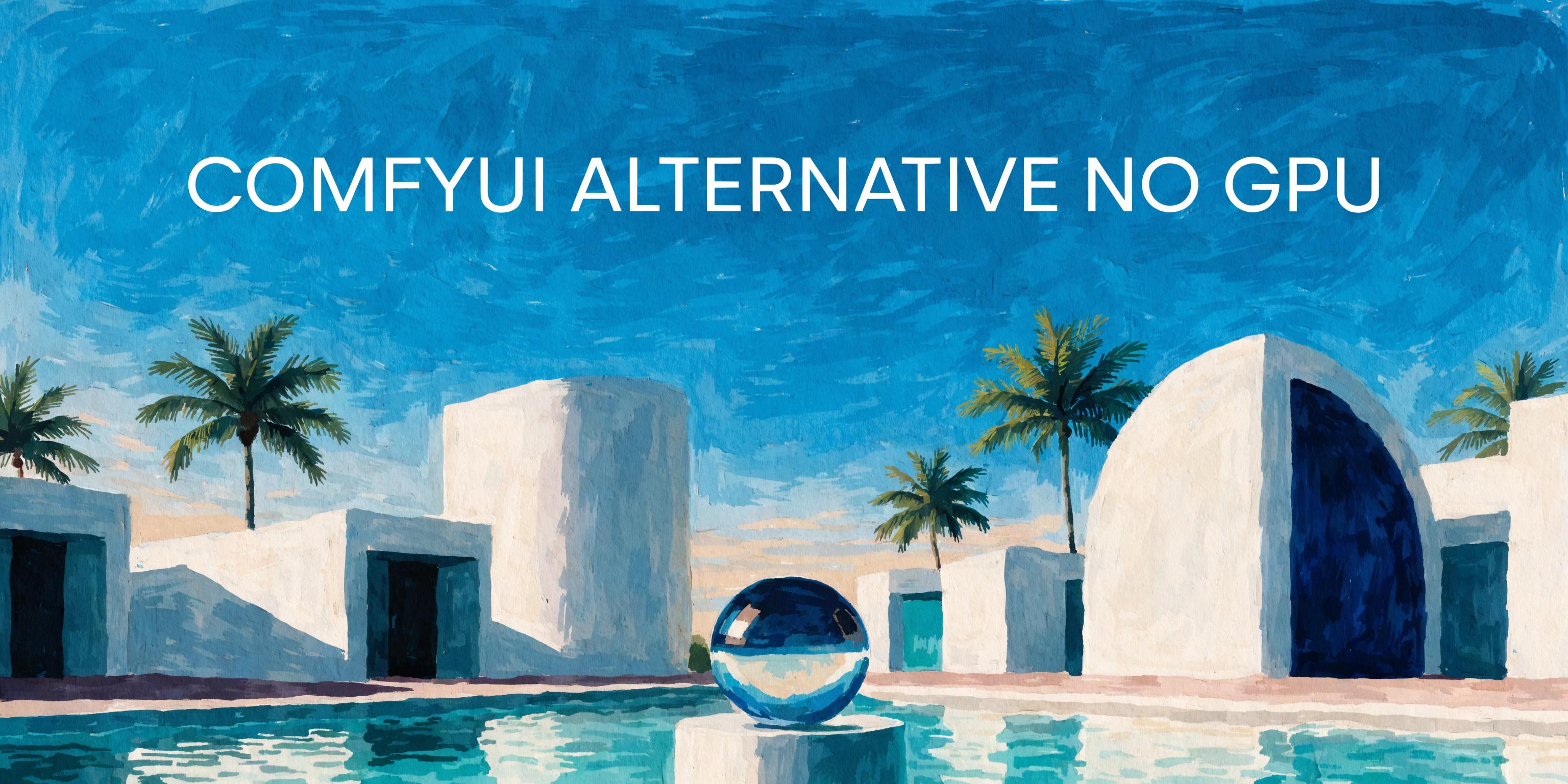 ComfyUI Alternative No GPU: Skip the $2,000 Card (2026)