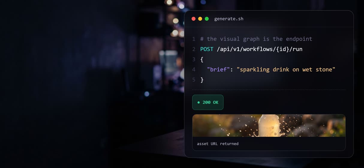 No-code graph to REST endpoint