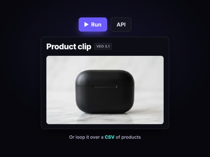 Call it or loop it over a feed
