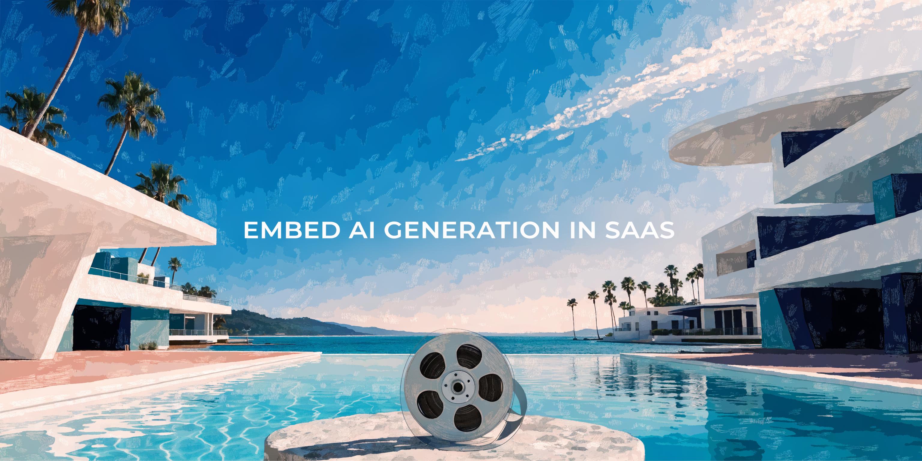 Embed AI Generation in SaaS