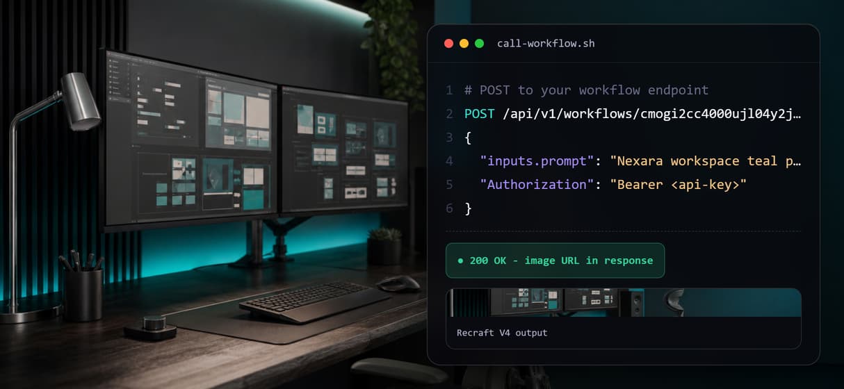 REST endpoint per workflow
