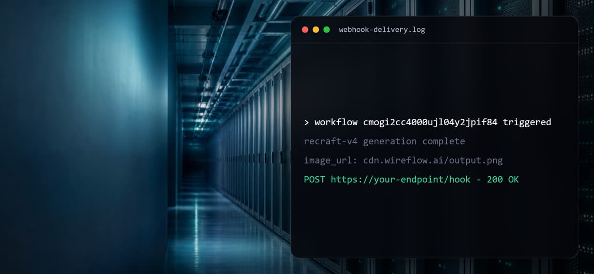 Webhook on completion