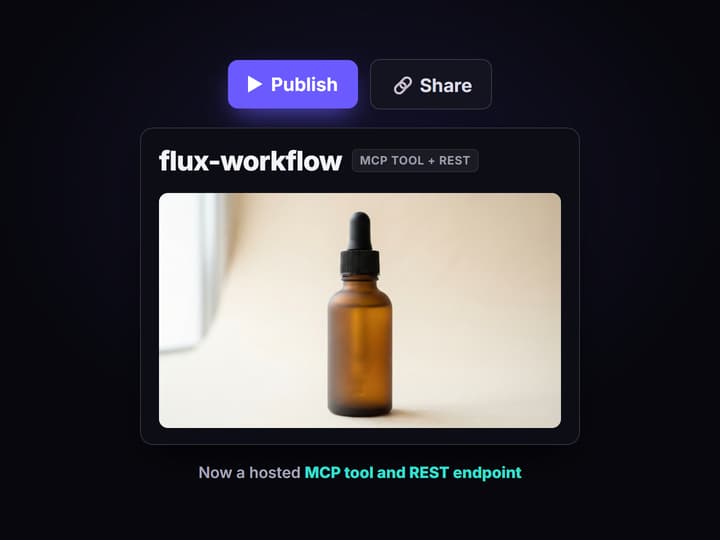 Publish it as a tool