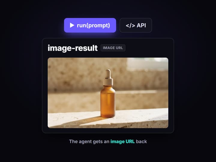 Call it from your agent