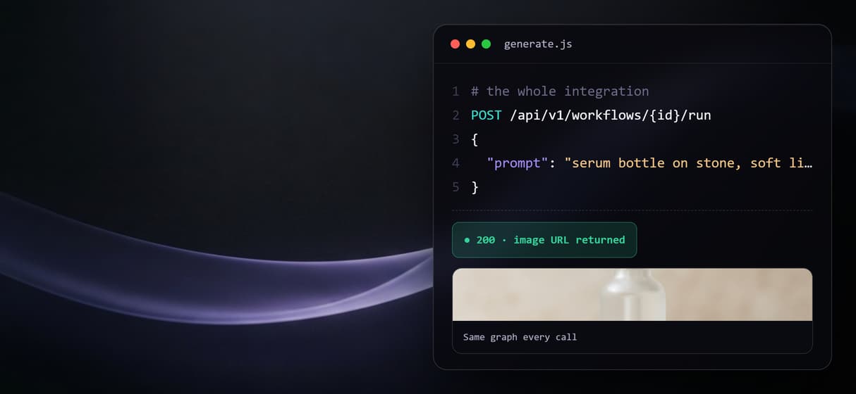 Call the keeper as one API