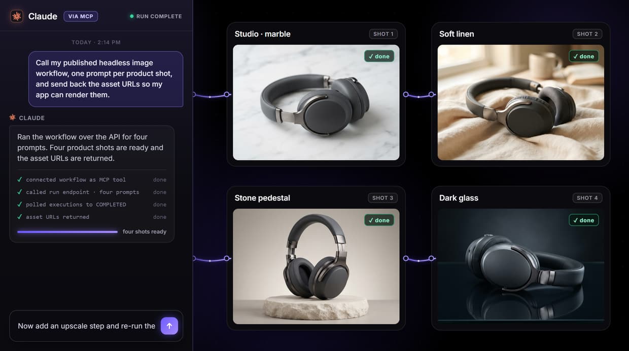 Headless AI Workflow Platform