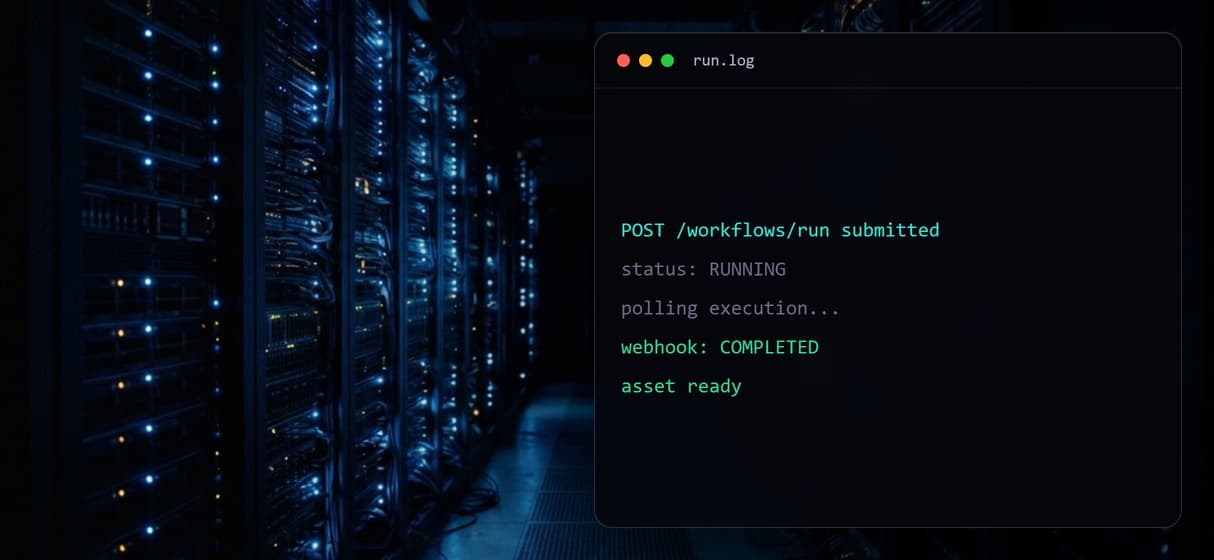 Async runs and webhooks