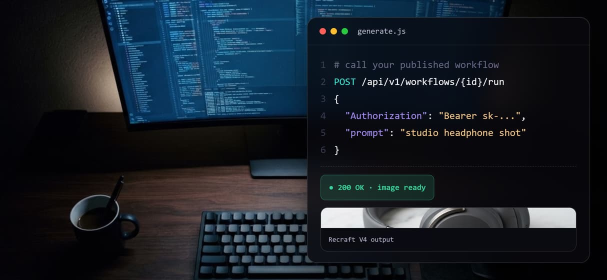 Call it from your backend