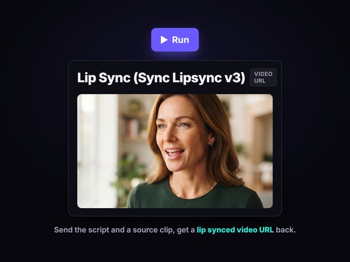 Call it from code or an agent