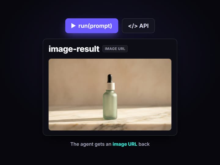 Call it from your agent