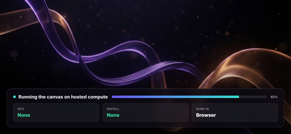 Run it without a GPU