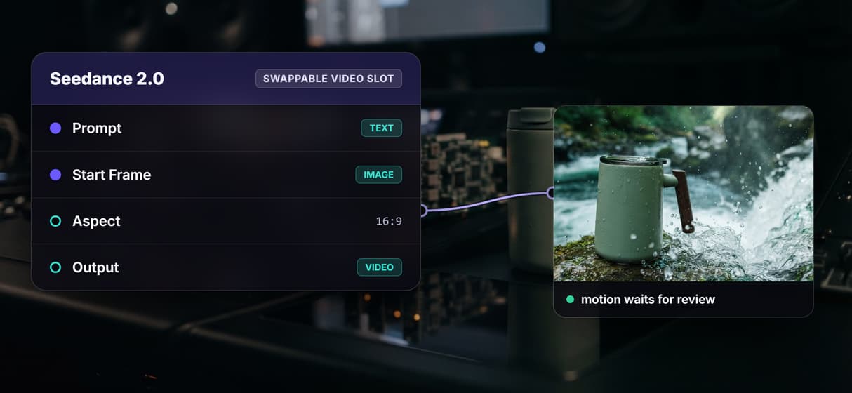 Swap the video model