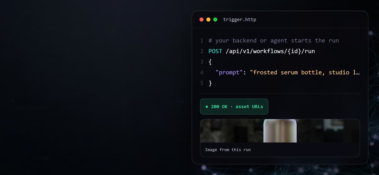 Run it from your own code