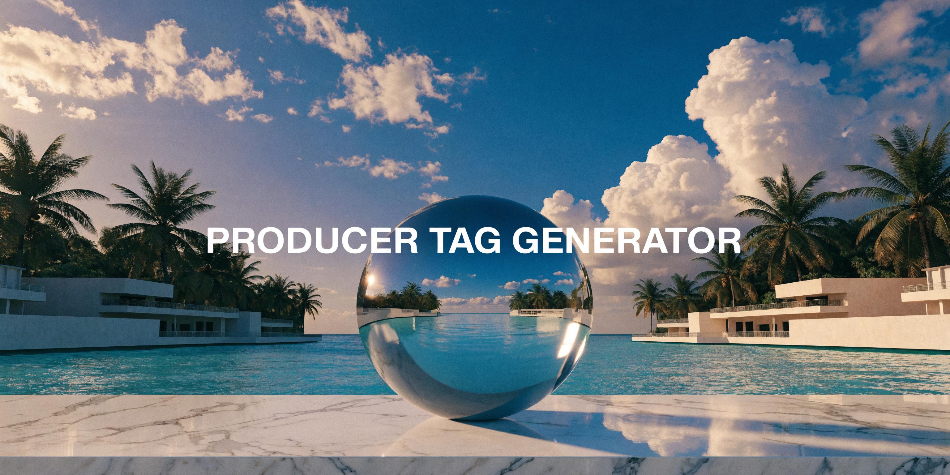 Producer Tag Generator