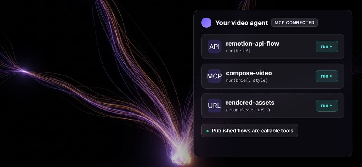 Agents can render video