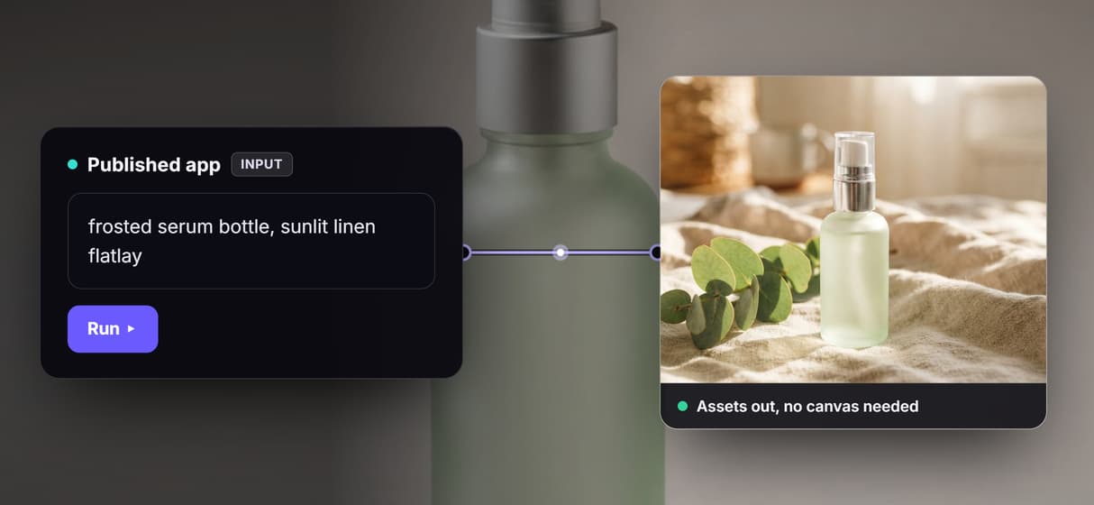 Publish a template as an app
