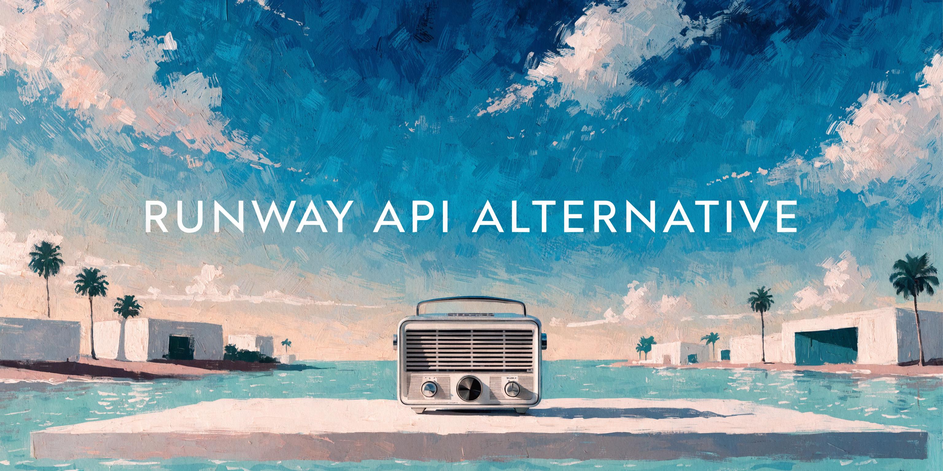 Runway API Alternative