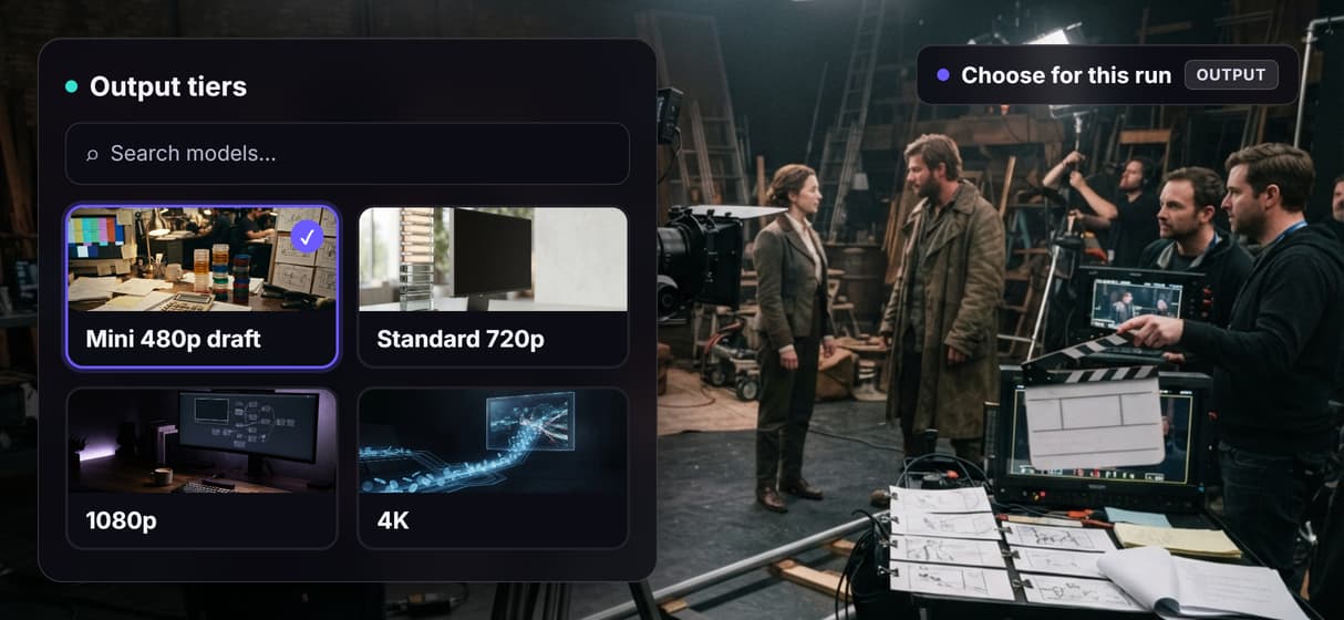 Scale resolution with intent