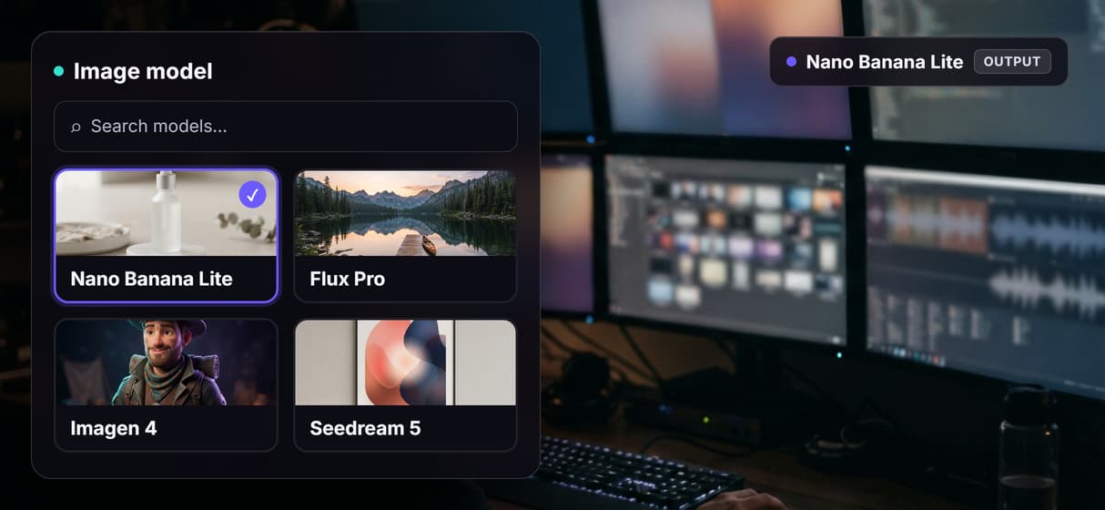 One API, every image model