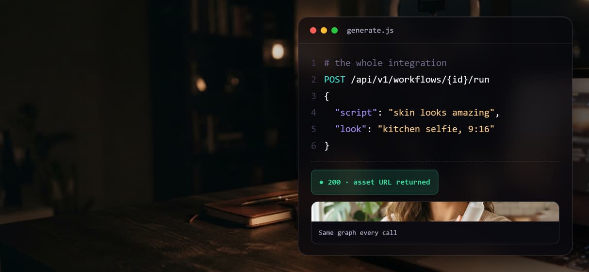 Grow the graph, not your client code