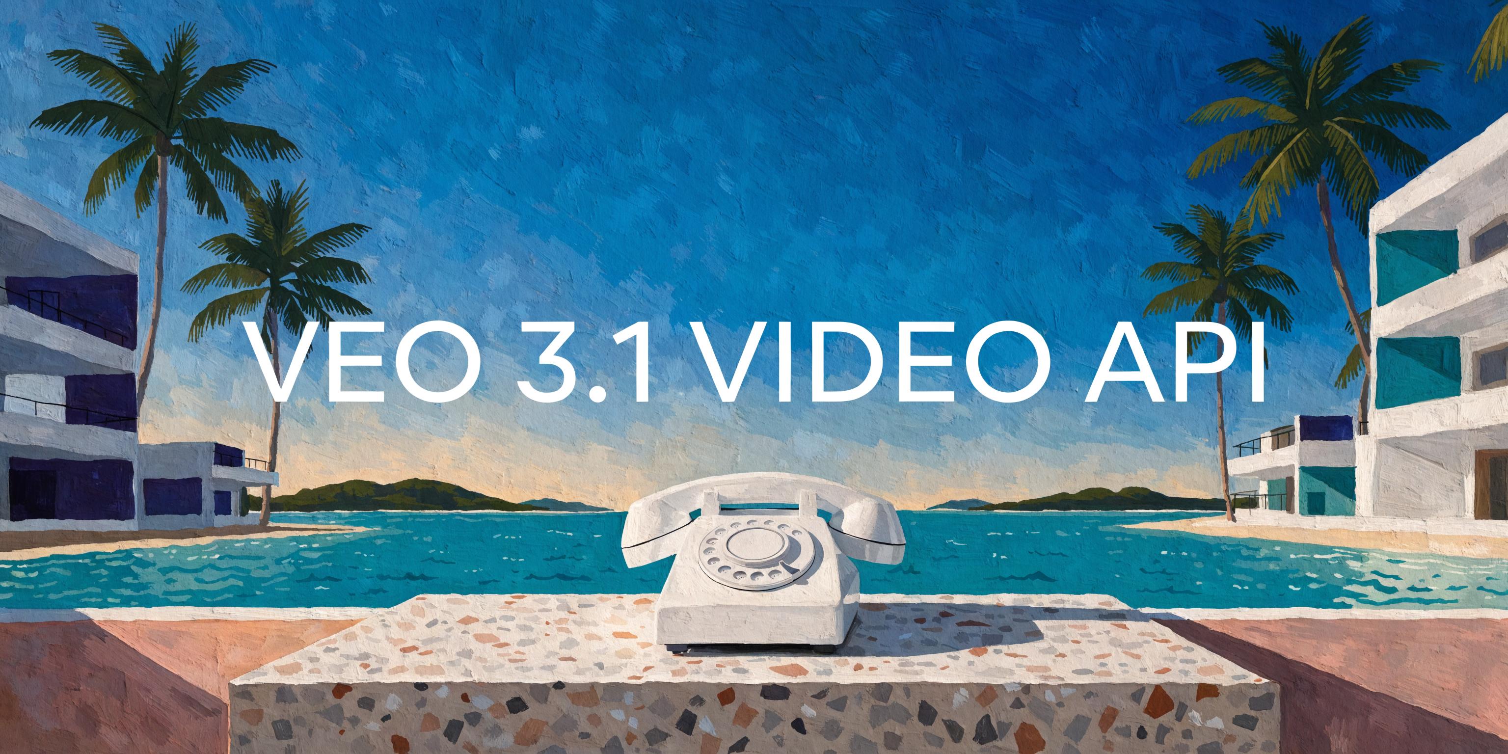 Veo 3.1 Video API