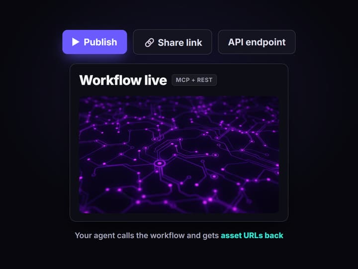 Publish the graph so your agent can call it