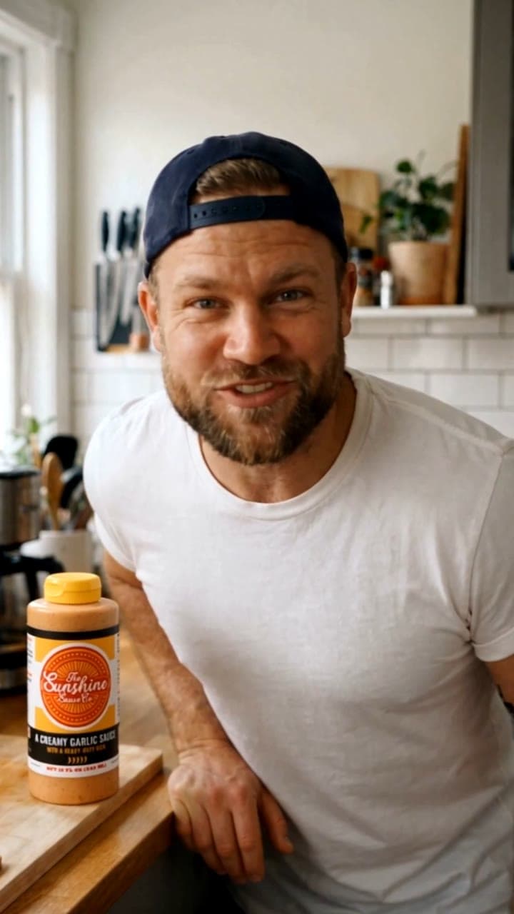 Sunshine Sauce · full ad, a finished ad made by Wireflow
