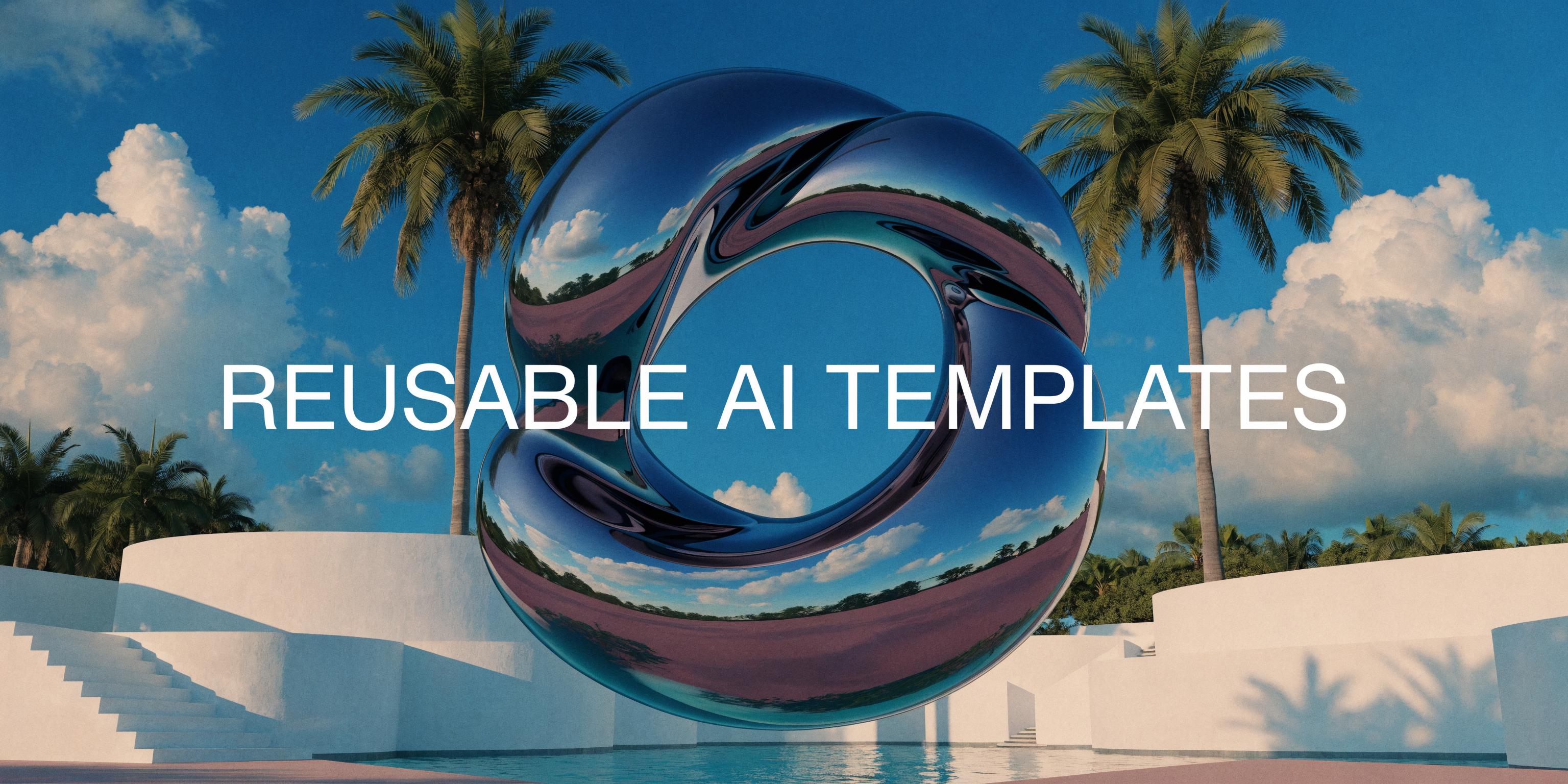 Reusable AI Templates